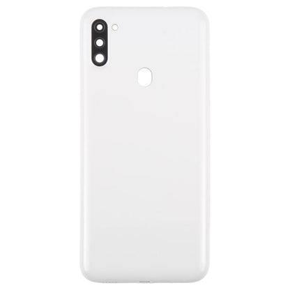 Samsung Galaxy A11 SM-A115F White Battery Back Cover with Camera Lens Frame - Replacement Part