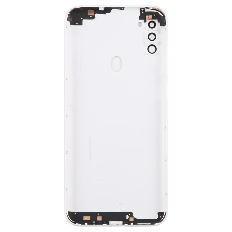 Samsung Galaxy A11 SM-A115F White Battery Back Cover with Camera Lens Frame - Replacement Part