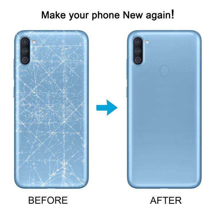 Samsung Galaxy A11 SM-A115F White Battery Back Cover with Camera Lens Frame - Replacement Part