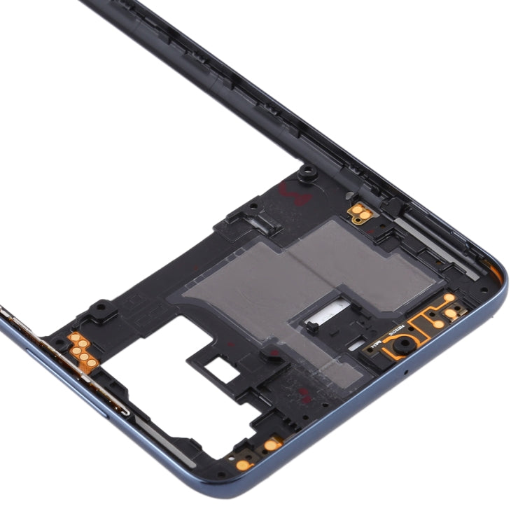 Black Middle Frame Bezel Plate Replacement for Samsung Galaxy A71 - Compatible & Checked Quality