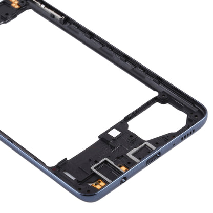 Black Middle Frame Bezel Plate Replacement for Samsung Galaxy A71 - Compatible & Checked Quality