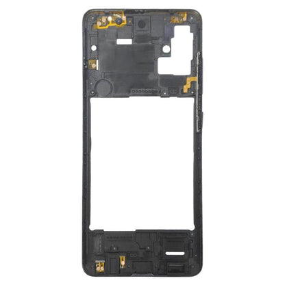 Samsung Galaxy A51 Middle Frame Bezel Plate Replacement (Black) - Compatible & Checked Quality
