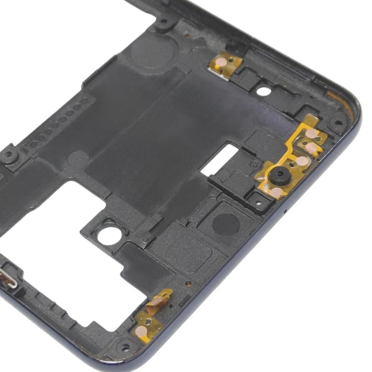 Samsung Galaxy A51 Middle Frame Bezel Plate Replacement (Black) - Compatible & Checked Quality