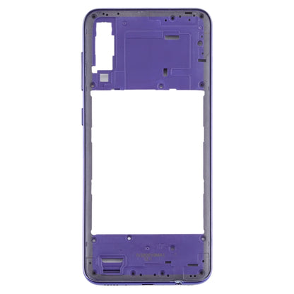 Dark Blue Middle Frame Bezel Plate for Samsung Galaxy A30s - Lightweight, Durable Replacement Part