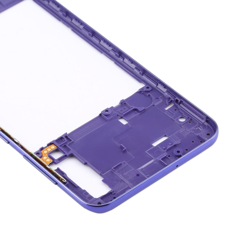 Dark Blue Middle Frame Bezel Plate for Samsung Galaxy A30s - Lightweight, Durable Replacement Part