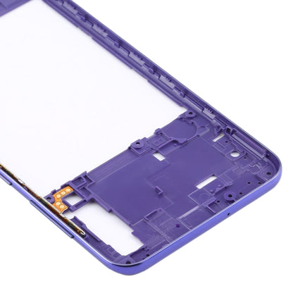 Dark Blue Middle Frame Bezel Plate for Samsung Galaxy A30s - Lightweight, Durable Replacement Part
