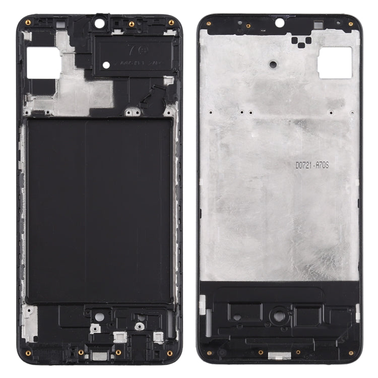 Samsung Galaxy A70s Black Front Housing LCD Frame Bezel Plate Replacement - Quality Checked