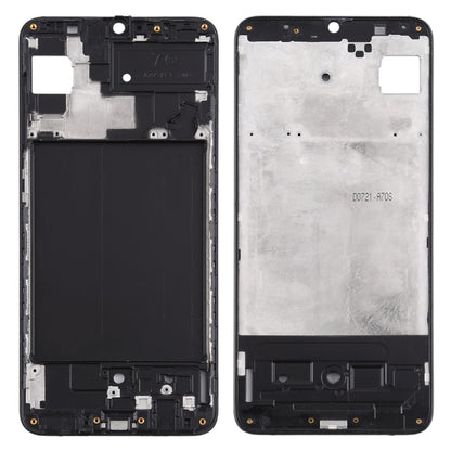 Samsung Galaxy A70s Black Front Housing LCD Frame Bezel Plate Replacement - Quality Checked
