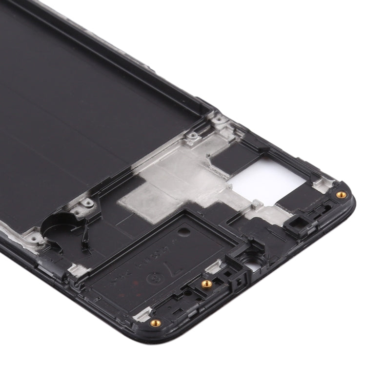 Samsung Galaxy A70s Black Front Housing LCD Frame Bezel Plate Replacement - Quality Checked