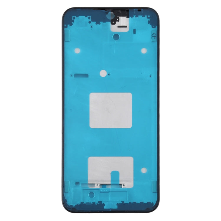 Samsung Galaxy A01 Front Housing LCD Frame Bezel Plate Replacement - Black, Compatible with Galaxy A01