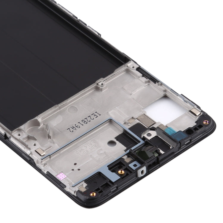 Samsung Galaxy A51 Front Housing LCD Frame Bezel Plate Replacement (Black) - Quality Checked & Ready to Install