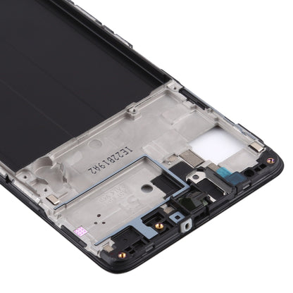 Samsung Galaxy A51 Front Housing LCD Frame Bezel Plate Replacement (Black) - Quality Checked & Ready to Install