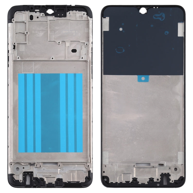 Samsung Galaxy A20s LCD Frame Bezel Plate Replacement (Black) - Front Housing Repair Part