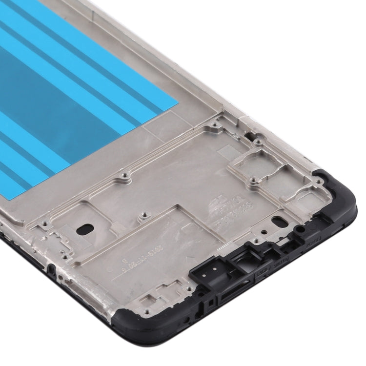 Samsung Galaxy A20s LCD Frame Bezel Plate Replacement (Black) - Front Housing Repair Part
