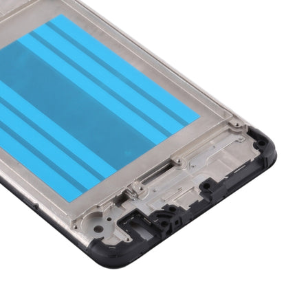 Samsung Galaxy A20s LCD Frame Bezel Plate Replacement (Black) - Front Housing Repair Part