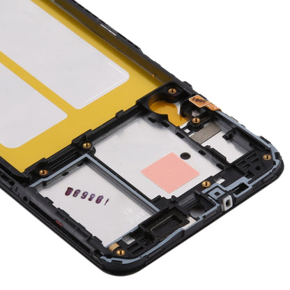 Black Front Housing LCD Frame Bezel Plate Replacement for Samsung Galaxy A10e - Quality Checked