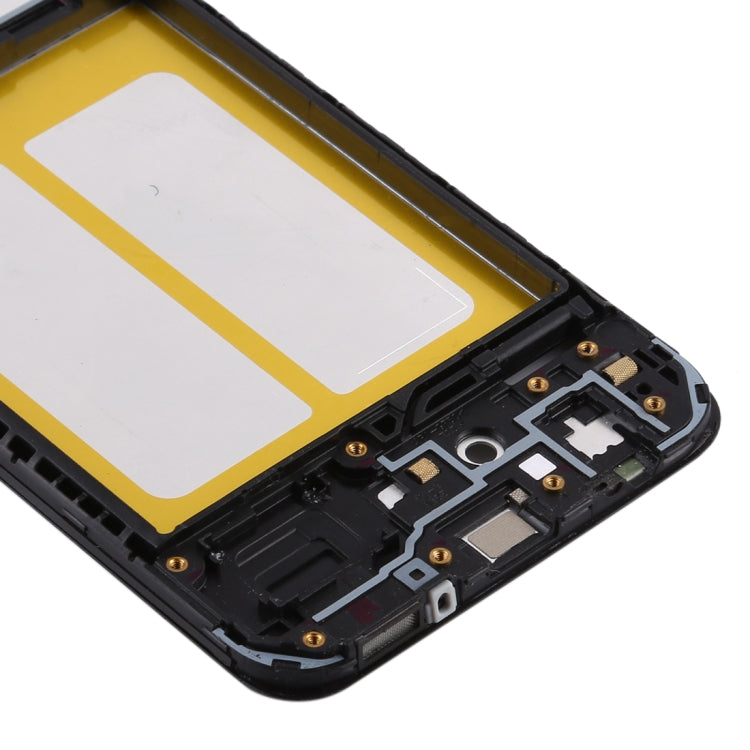 Black Front Housing LCD Frame Bezel Plate Replacement for Samsung Galaxy A10e - Quality Checked
