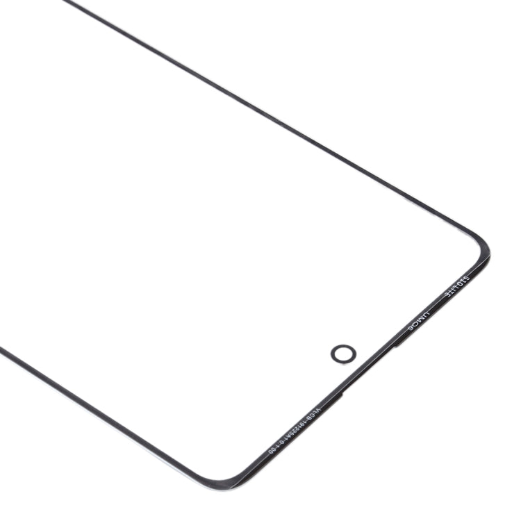 Replacement Black Front Screen Outer Glass Lens for Samsung Galaxy A71 - Perfect Fit & Quality Assured
