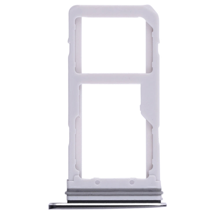 Black Dual SIM and Micro SD Card Tray for Samsung Galaxy S7 Edge - Replacement Part