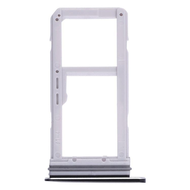 Black Dual SIM and Micro SD Card Tray for Samsung Galaxy S7 Edge - Replacement Part