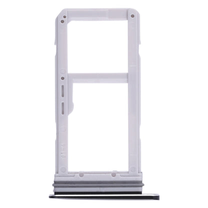 Black Dual SIM and Micro SD Card Tray for Samsung Galaxy S7 Edge - Replacement Part