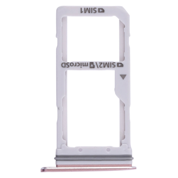 Pink SIM Card Tray / Micro SD Card Tray for Samsung Galaxy S7 Edge - Replacement Part