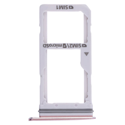 Pink SIM Card Tray / Micro SD Card Tray for Samsung Galaxy S7 Edge - Replacement Part