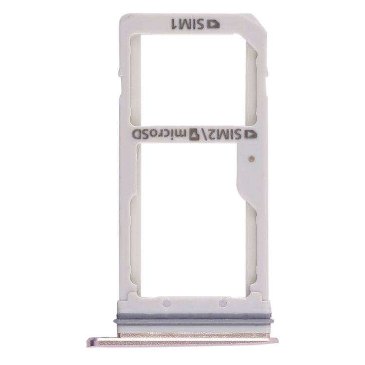 Gold SIM Card & Micro SD Card Tray for Samsung Galaxy S7 Edge - Replacement Part