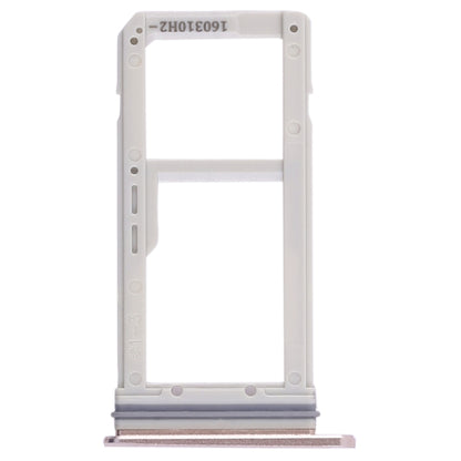 Gold SIM Card & Micro SD Card Tray for Samsung Galaxy S7 Edge - Replacement Part