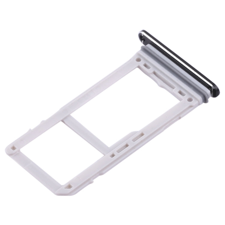 Black SIM & Micro SD Card Tray for Samsung Galaxy S8/S8+ (G955F/G955U/G9550) - Replacement Part