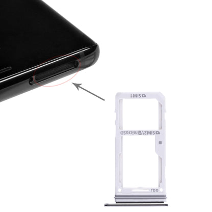 Black SIM Card Tray / Micro SD Card Tray for Samsung Galaxy Note 8 - Replacement Part