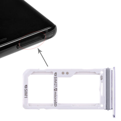 Grey SIM & Micro SD Card Tray for Samsung Galaxy Note 8 - Replacement Part, 2 SIM Slots