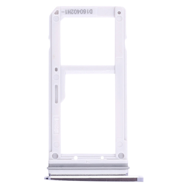 Black SIM & Micro SD Card Tray for Samsung Galaxy S7 - Replacement for Dual SIM Use