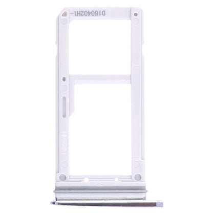 Black SIM & Micro SD Card Tray for Samsung Galaxy S7 - Replacement for Dual SIM Use