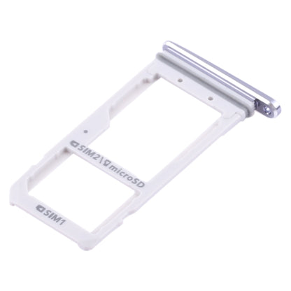 Black SIM & Micro SD Card Tray for Samsung Galaxy S7 - Replacement for Dual SIM Use