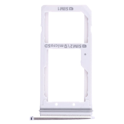 White Dual SIM & Micro SD Card Tray for Samsung Galaxy S7 - Replacement Part, Quality Checked