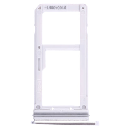 White Dual SIM & Micro SD Card Tray for Samsung Galaxy S7 - Replacement Part, Quality Checked