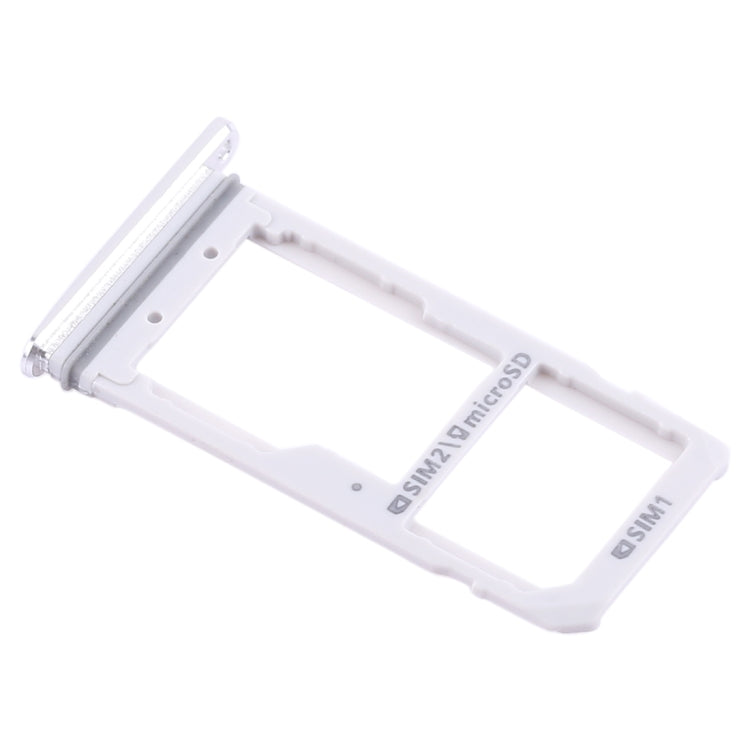 White Dual SIM & Micro SD Card Tray for Samsung Galaxy S7 - Replacement Part, Quality Checked
