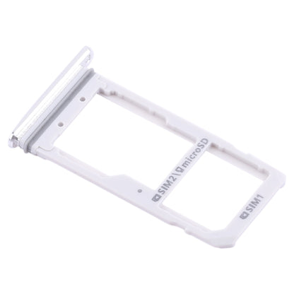 White Dual SIM & Micro SD Card Tray for Samsung Galaxy S7 - Replacement Part, Quality Checked