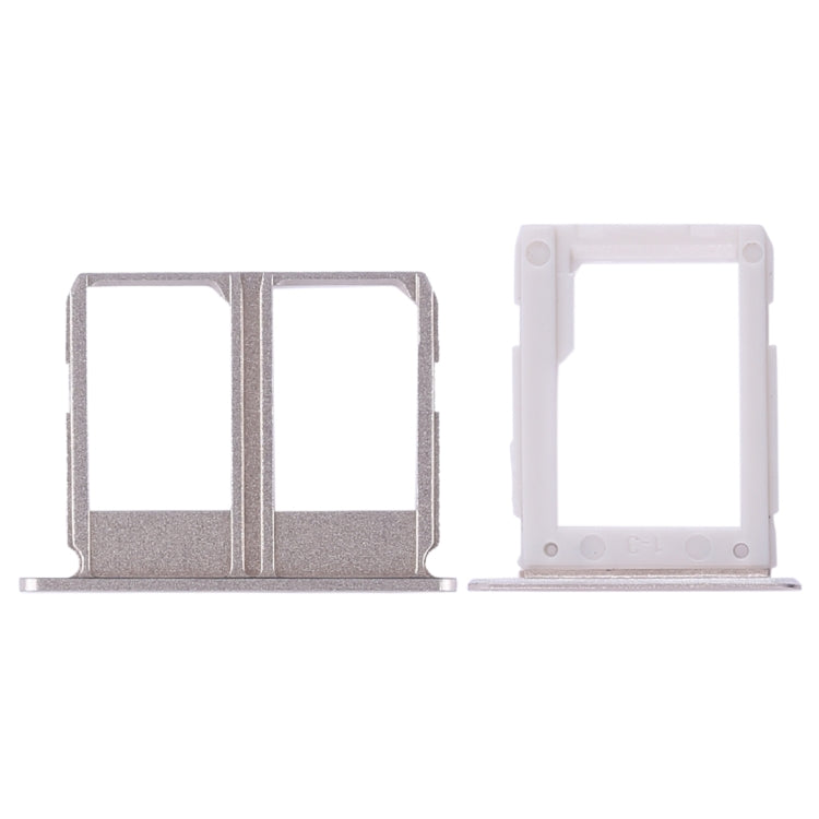 Gold SIM Card Tray & Micro SD Card Tray for Samsung Galaxy A9100 / A9 (2016) - 2 Slots Replacement