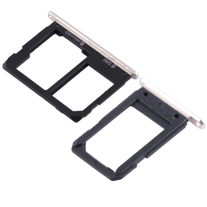 Gold 2 SIM Card Tray + Micro SD Card Tray for Samsung Galaxy A5108 / A7108 - Replacement Part
