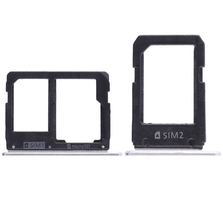 Samsung Galaxy A5108 / A7108 Dual SIM & Micro SD Card Tray (White) - Replacement Parts