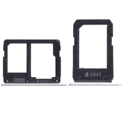 Samsung Galaxy A5108 / A7108 Dual SIM & Micro SD Card Tray (White) - Replacement Parts