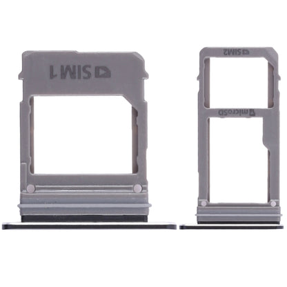 Black 2 SIM Card Tray & Micro SD Card Tray for Samsung Galaxy A520/A720 - Replacement Part