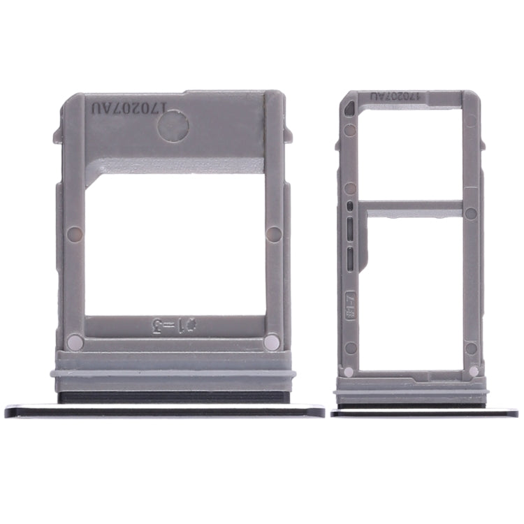 Black 2 SIM Card Tray & Micro SD Card Tray for Samsung Galaxy A520/A720 - Replacement Part