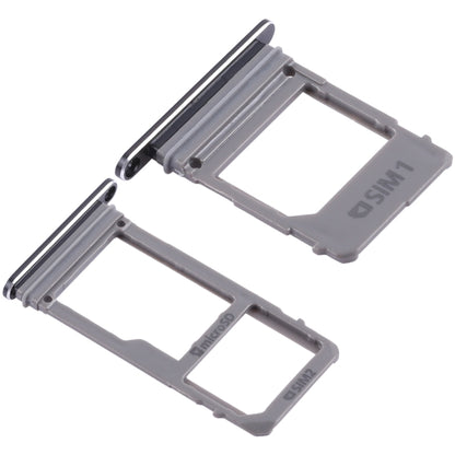Black 2 SIM Card Tray & Micro SD Card Tray for Samsung Galaxy A520/A720 - Replacement Part