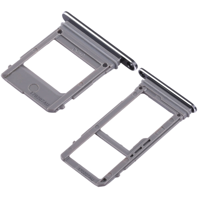 Black 2 SIM Card Tray & Micro SD Card Tray for Samsung Galaxy A520/A720 - Replacement Part