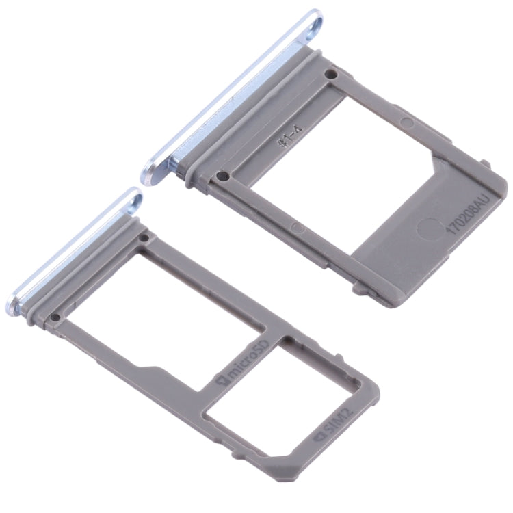 Samsung Galaxy A5/A7 (2017) Dual SIM & Micro SD Card Tray Replacement (Blue) - Compatible A520/A720