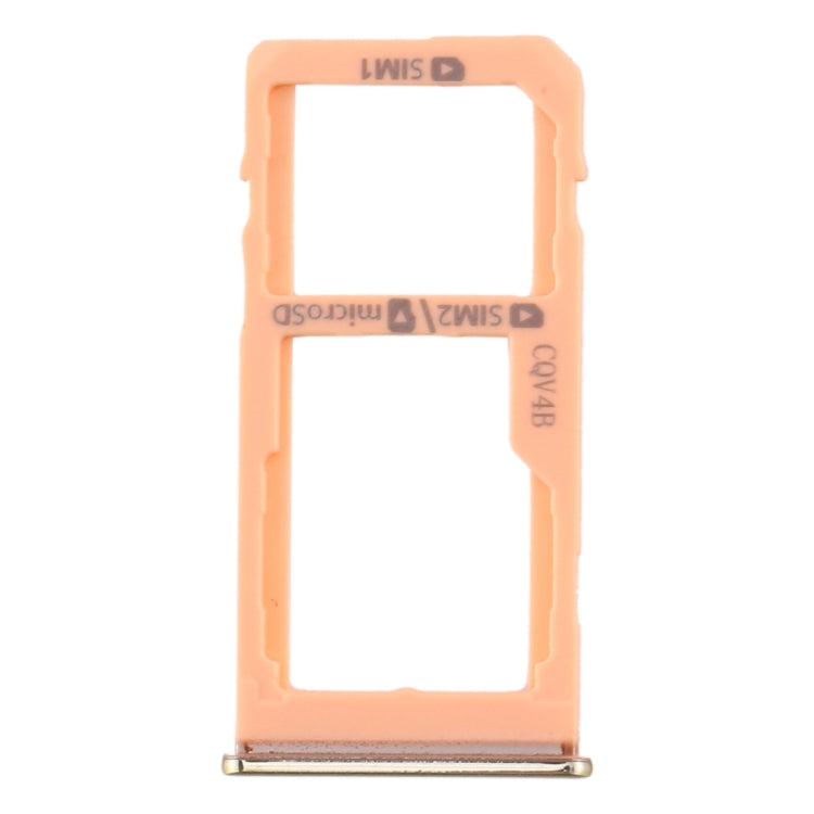 Samsung Galaxy A60 SIM Card Tray + Micro SD Card Tray (Gold) - Replacement Part for Seamless Compatibility