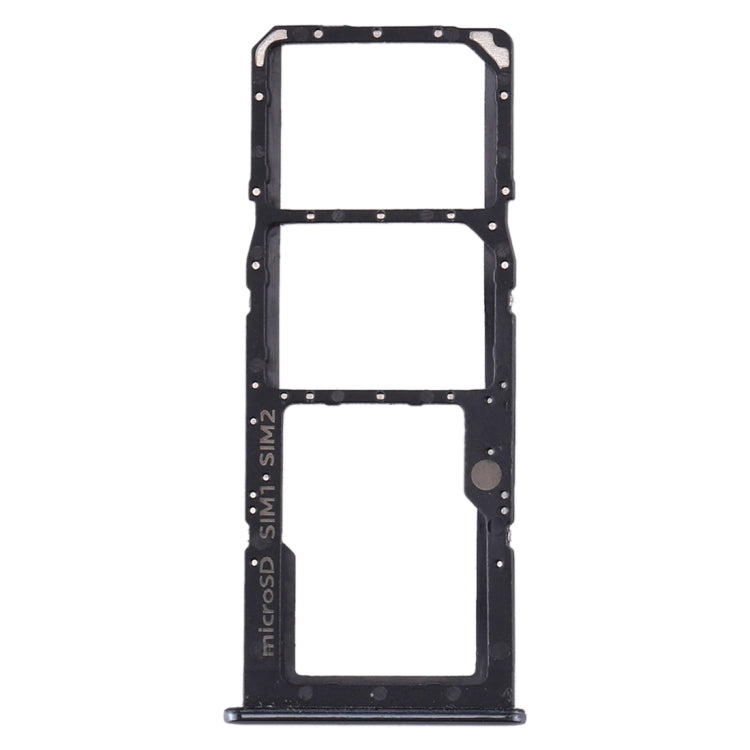 Samsung Galaxy A30s SIM Card Tray Set (Black) - Includes SIM Card & Micro SD Card Tray for Replacement